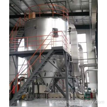 Secador automático de granulação de spray centrífuga de economia de energia